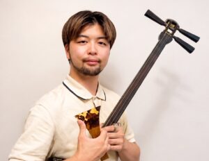 カサメミュージックスクール 三味線科講師 毛内仁斎先生