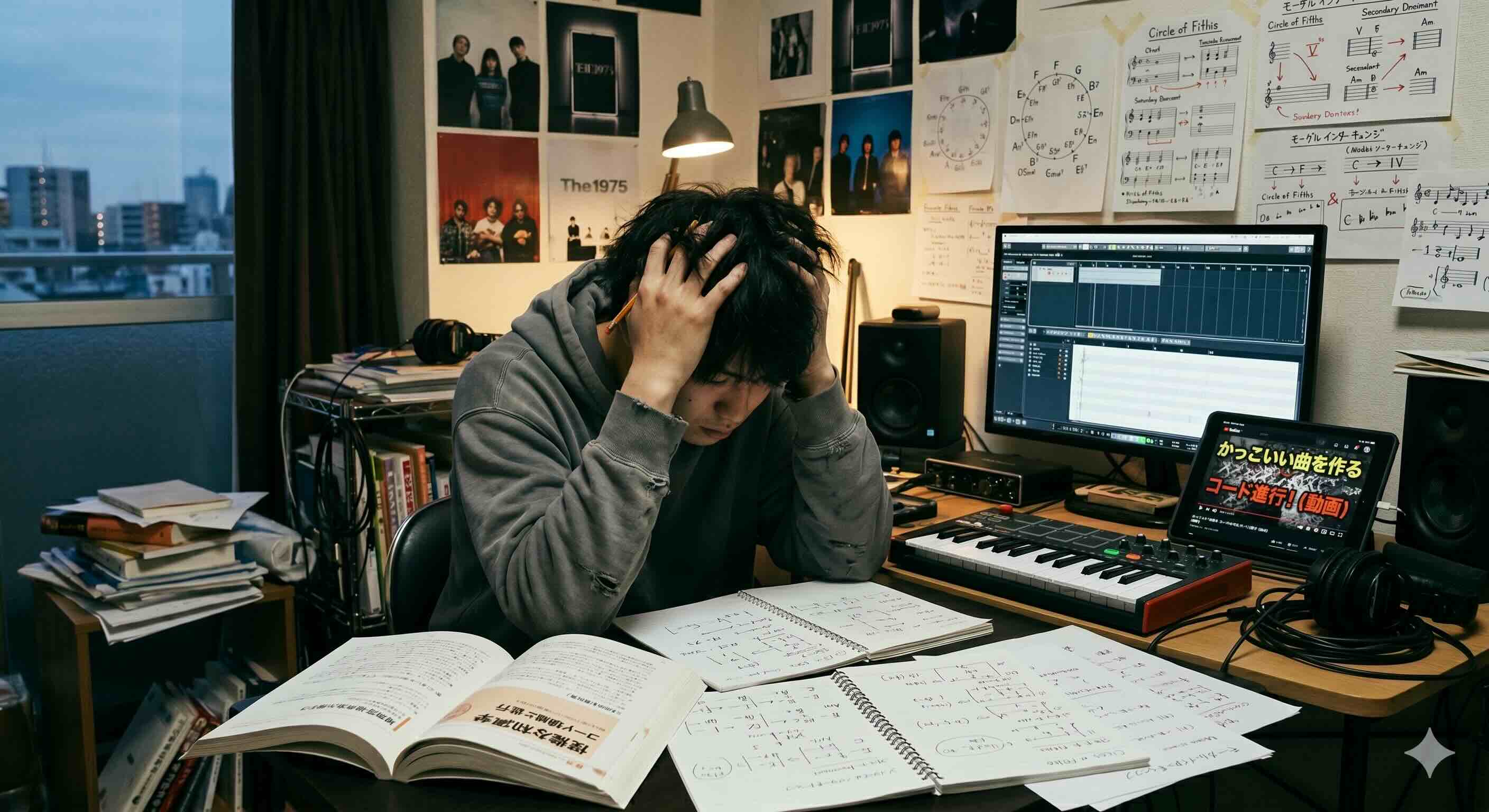 【お悩み】 頑張って勉強したのに「かっこいい曲」が作れない