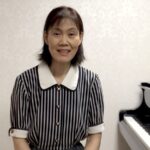 カサメミュージックスクールピアノ科、ソルフェージュ・楽典科講師、押川涼子先生の写真