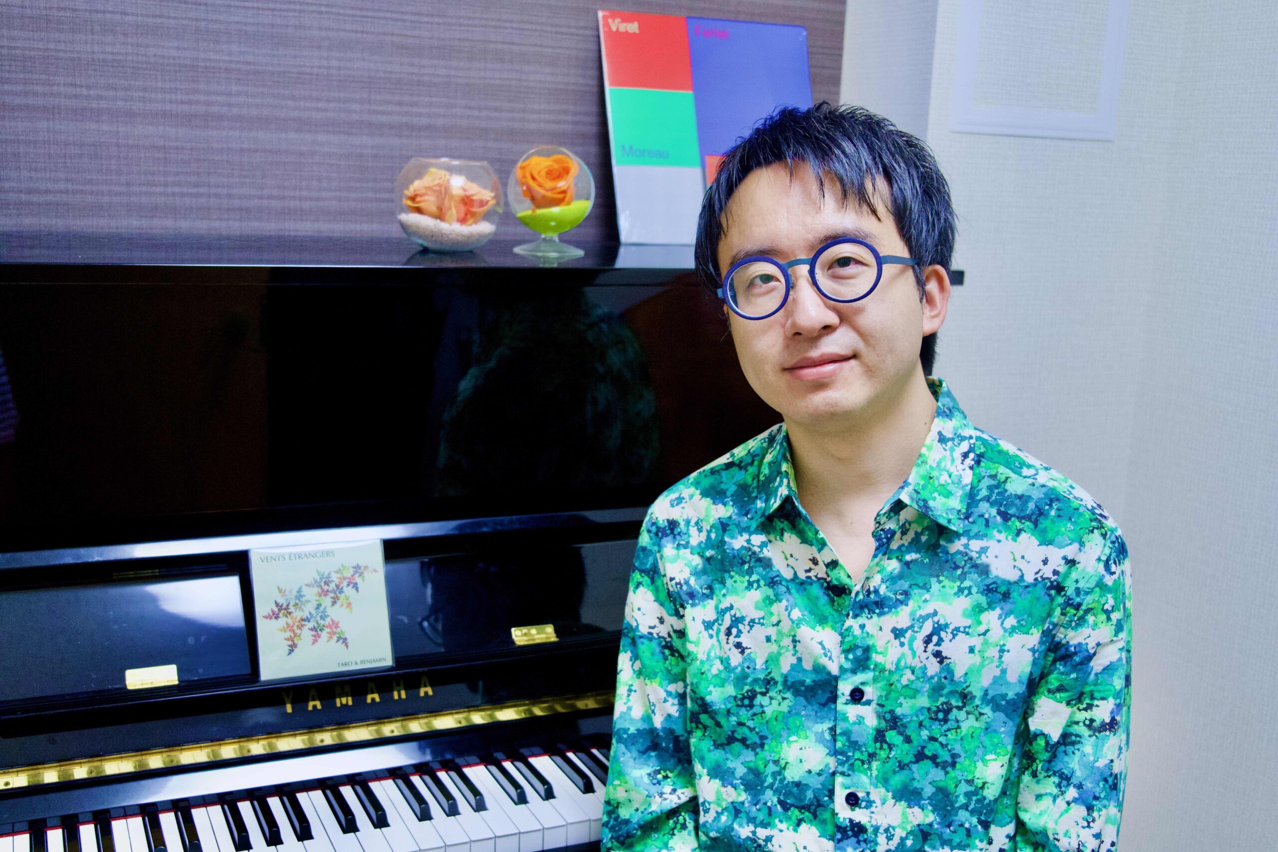 カサメミュージックスクールジャズ理論科講師、榊原太郎先生の写真