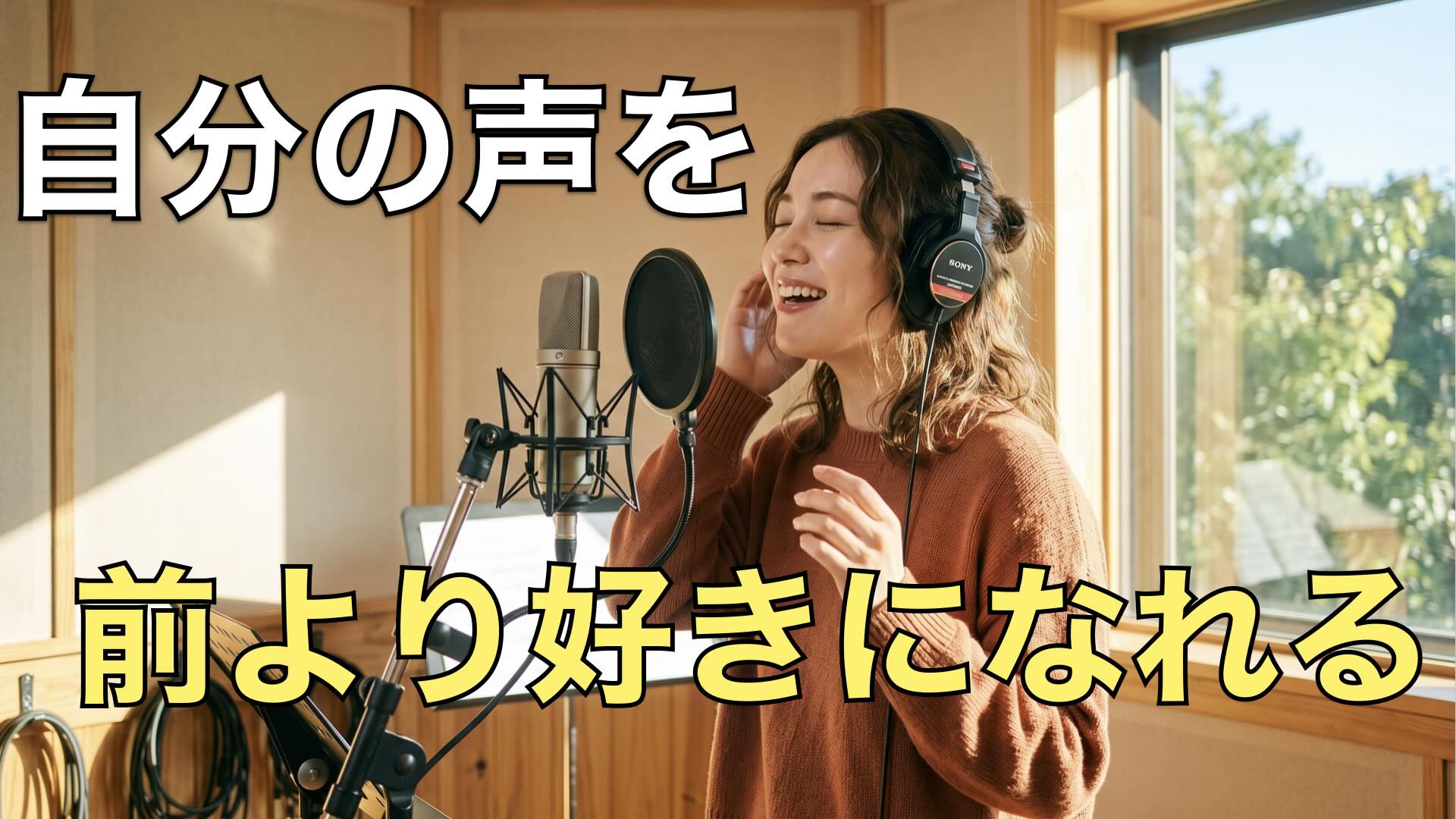 「自分の声」を前より好きになれる