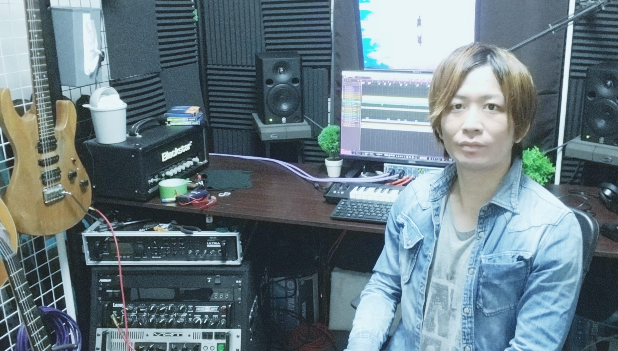 カサメミュージックスクールポピュラー音楽理論科講師、Hayato先生の写真