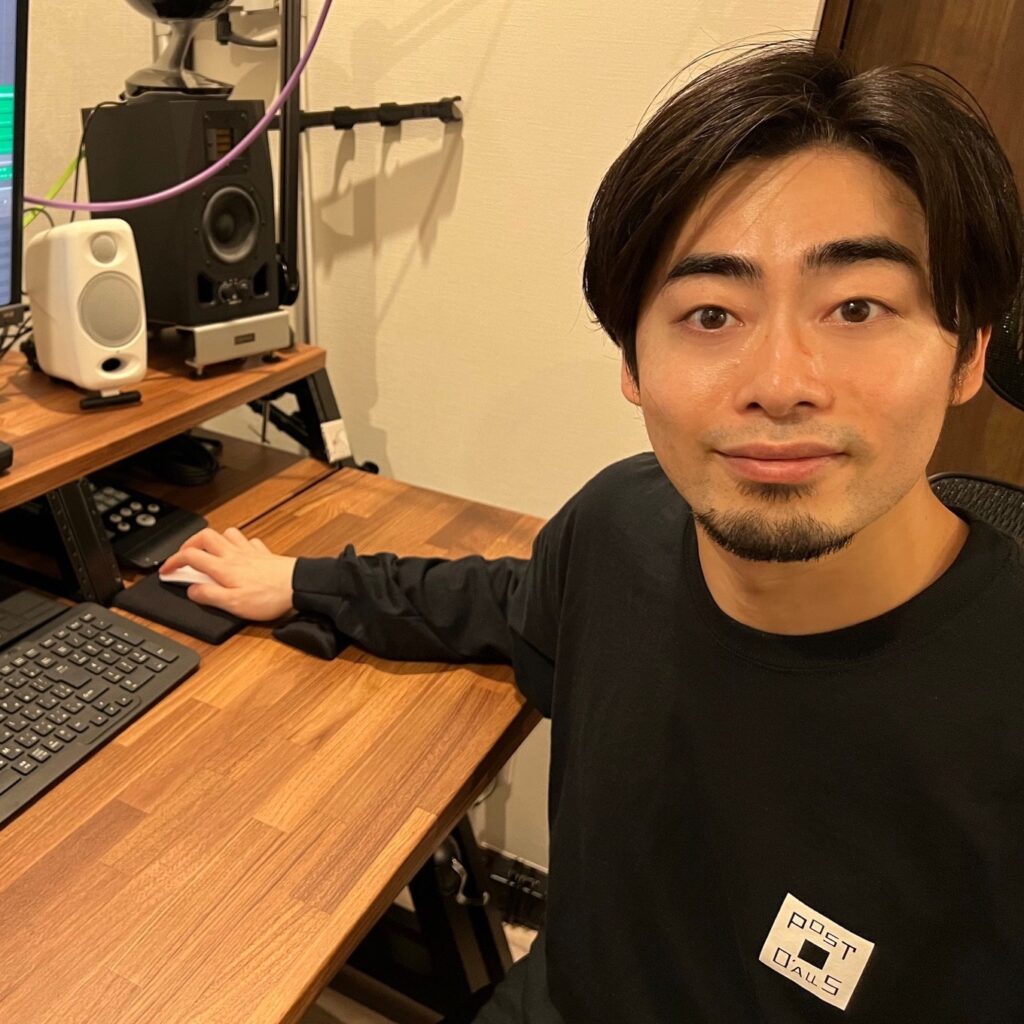 カサメミュージックスクール作曲・DTM科.ポピュラー音楽理論科講師、ヒロ先生の写真