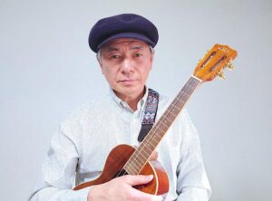 カサメミュージックスクールウクレレ科講師、山口聖先生の写真