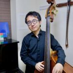 カサメミュージックスクールコントラバス・ウッドベース科講師、榊原太郎先生の写真