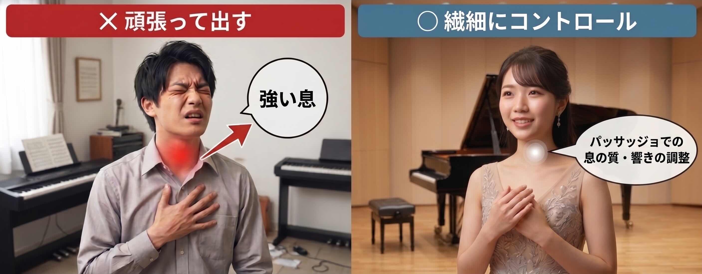 【高音の悩み】 高音になるほど苦しいのはなぜ？必要なのは繊細なコントロール