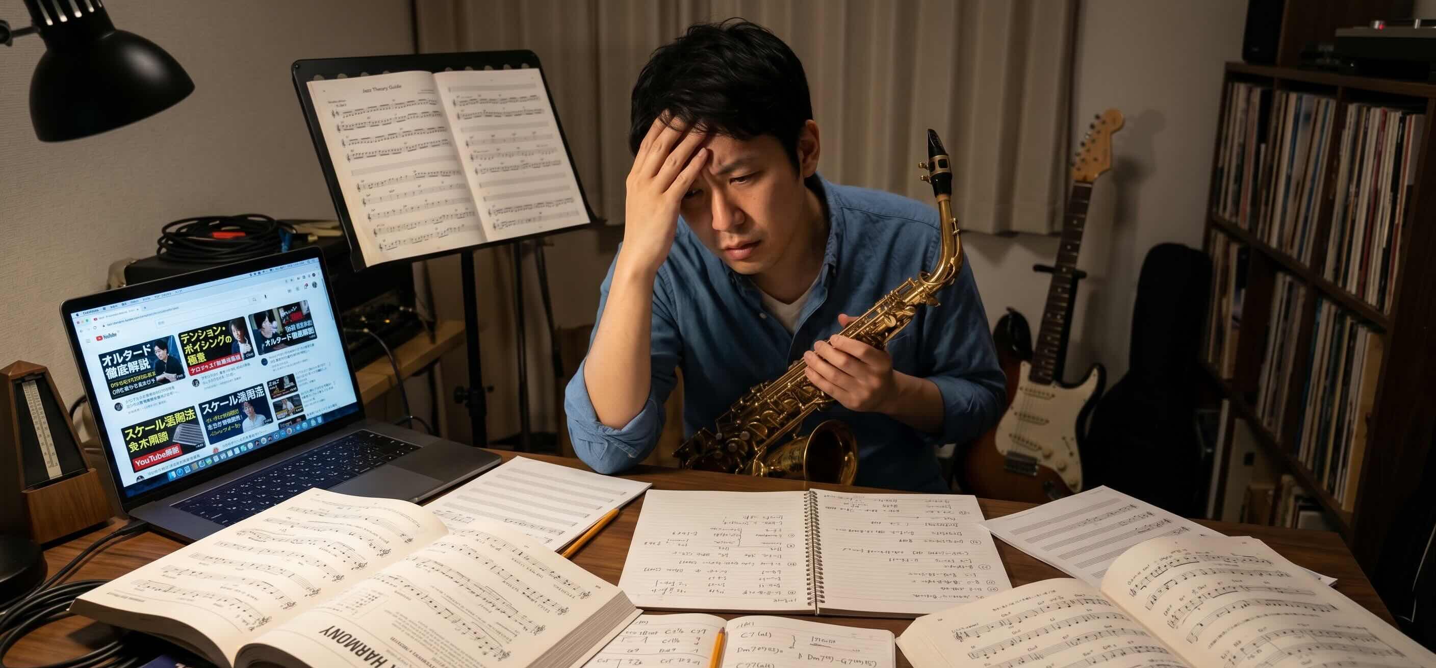 【お悩み】 理論を勉強すればするほど、演奏から遠ざかっていませんか？