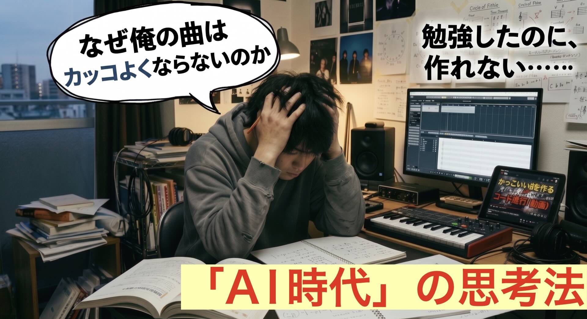 【音楽理論】AI時代の思考法