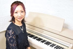 ピアノ科講師の永井沙紀先生