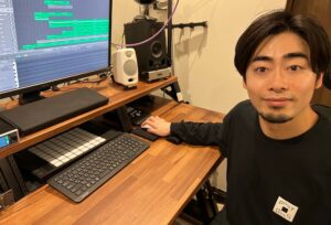 カサメミュージックスクール作曲・DTM科.ポピュラー音楽理論科講師、ヒロ先生の写真