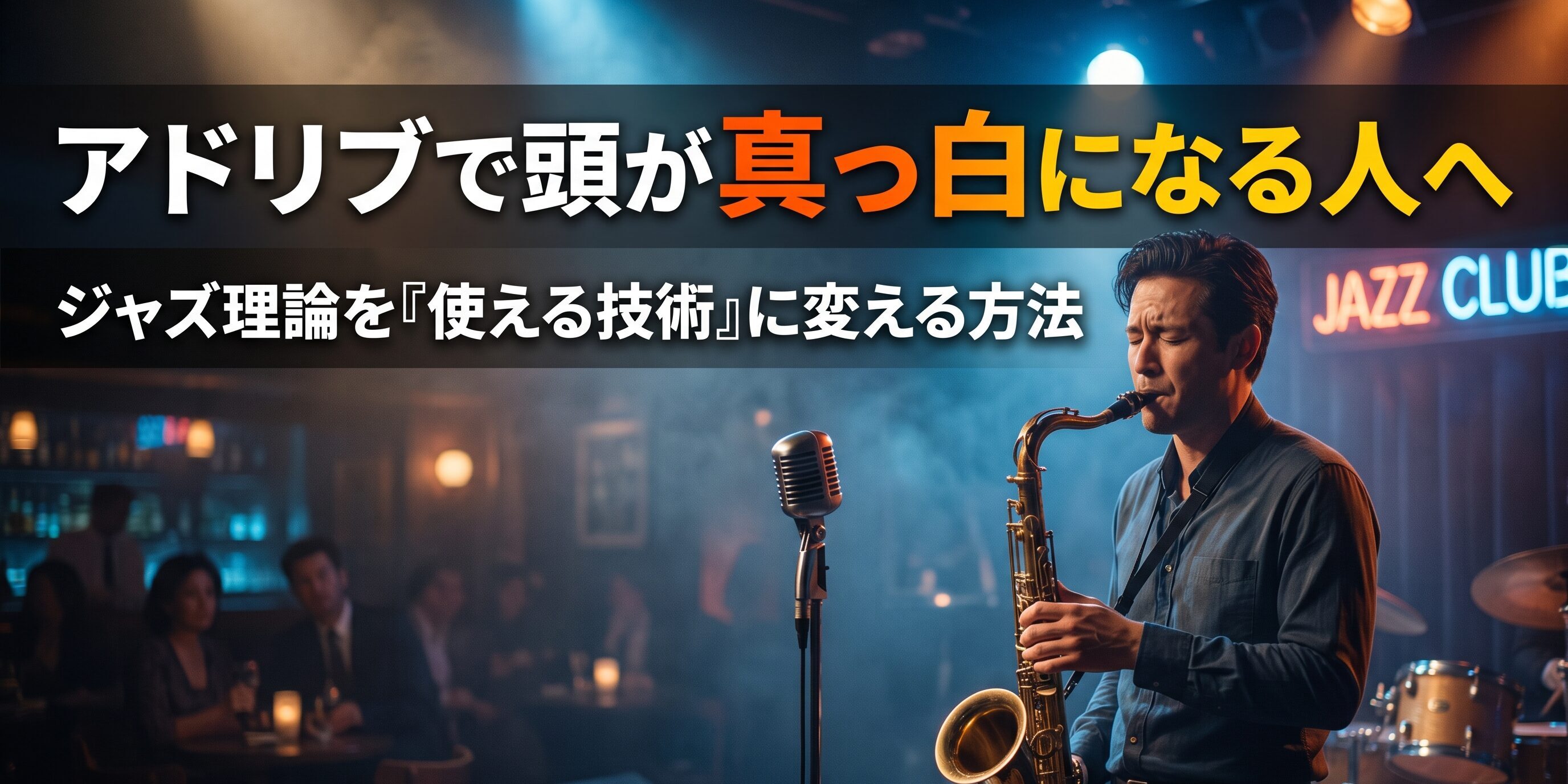 アドリブで頭が真っ白になる人へ