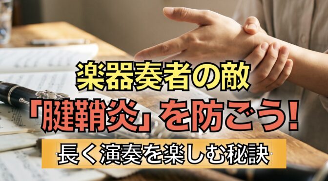 自分の手首や親指の付け根を優しくマッサージしている女性