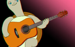 カサメミュージックスクールクラシックギター教室のキャラクター