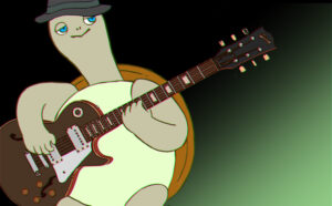 カサメミュージックスクールジャズギター教室のキャラクター