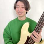 カサメミュージックスクールベース科講師、藤井浩太先生の写真