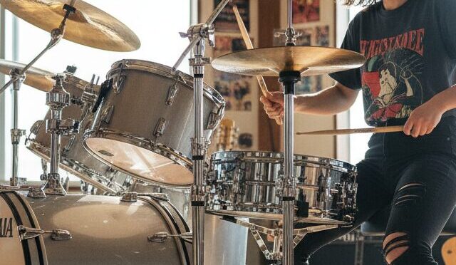 生徒の声_ドラム