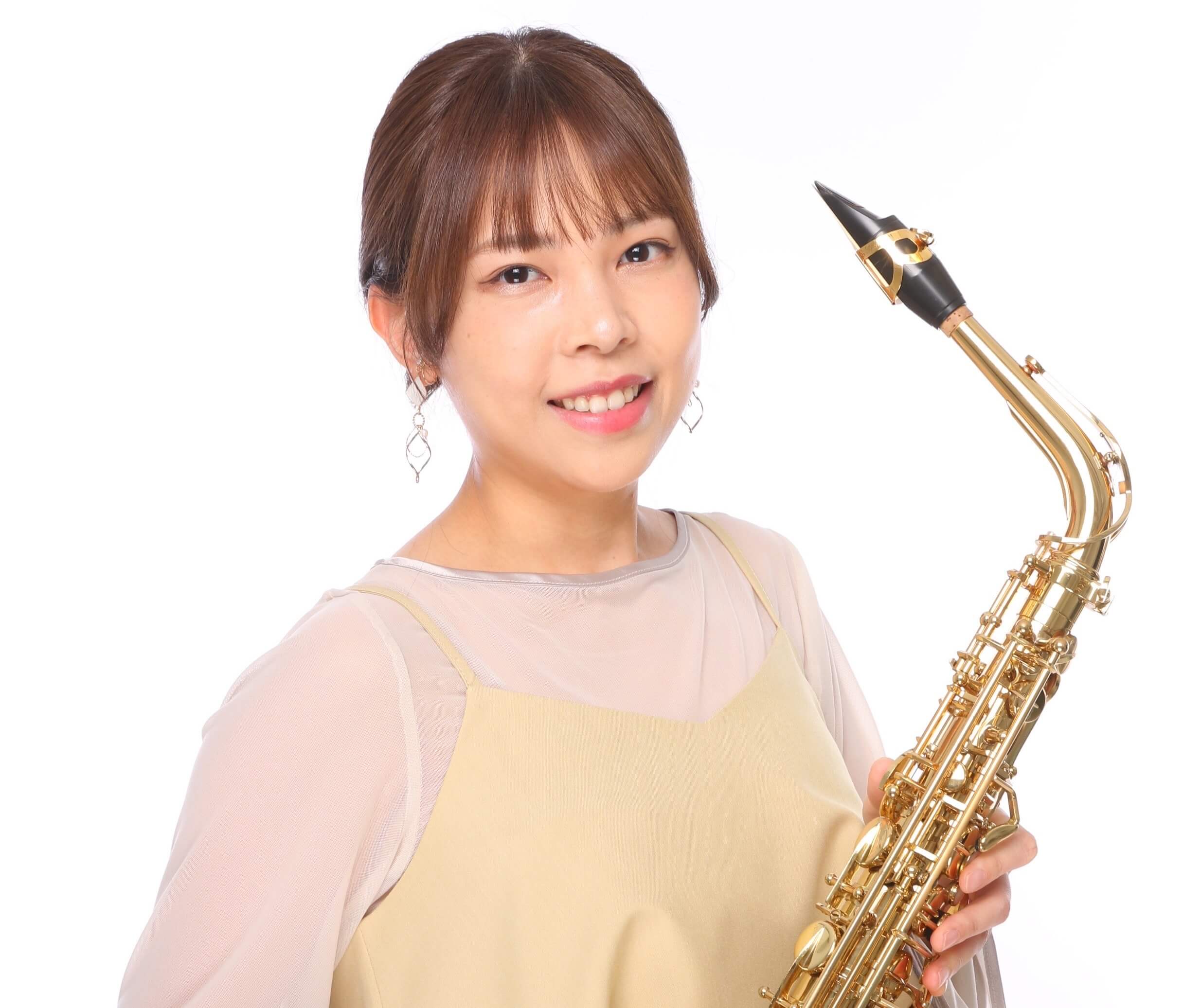 カサメミュージックスクール サックス講師 田中綾美