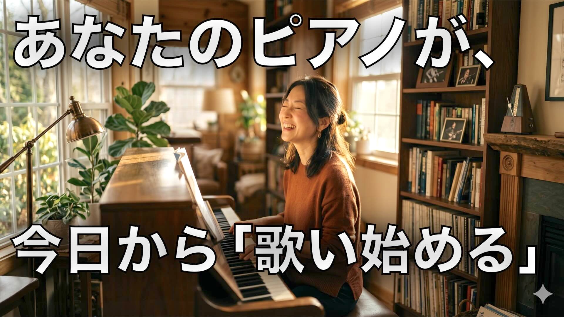 プロが実践する「歌うピアノ」への3ステップ