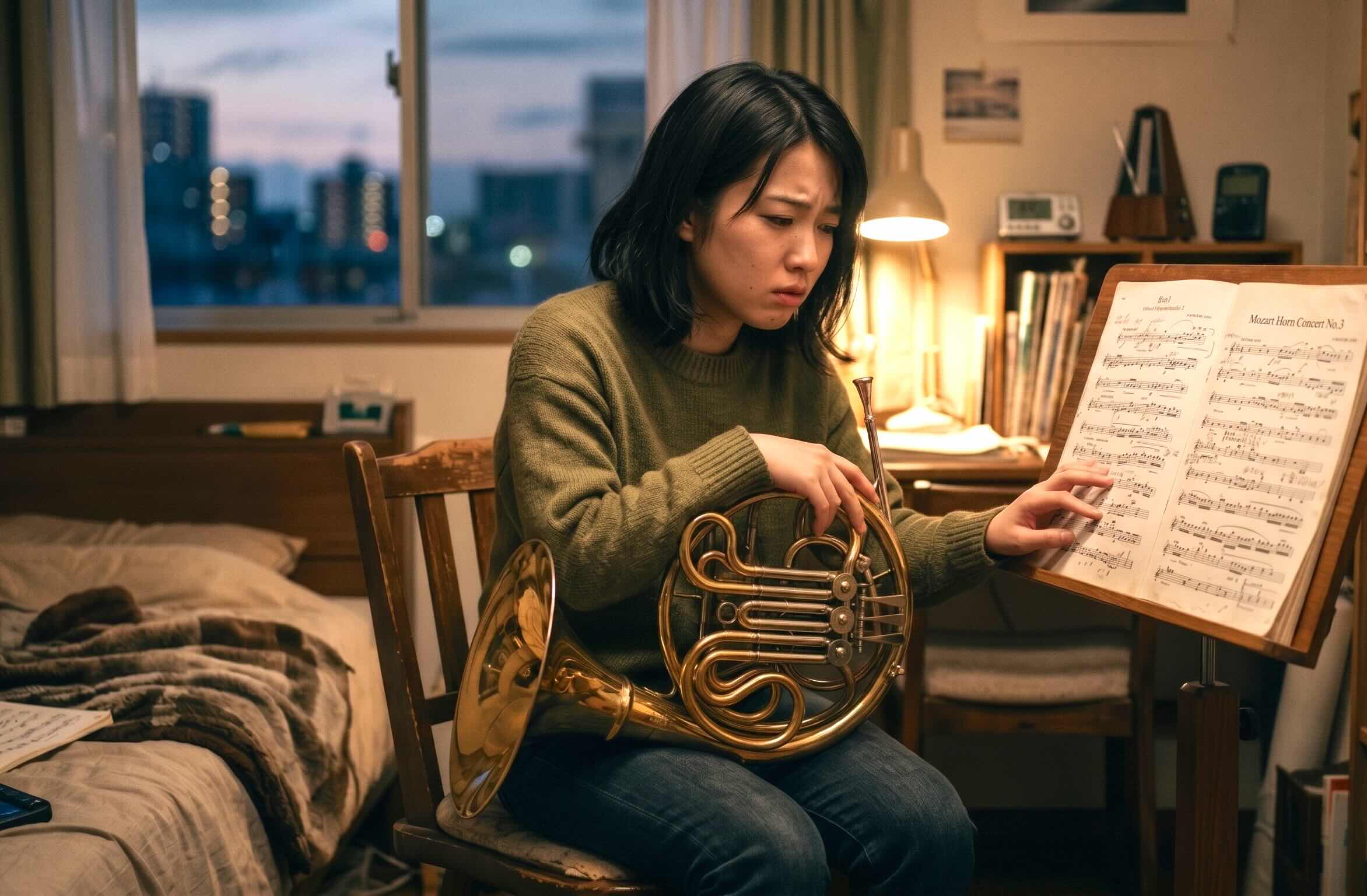 【お悩み】「音が安定しない」「高音が出ない」…ホルン独学の限界と壁