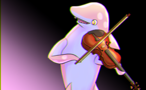 カサメミュージックスクールヴァイオリン教室のキャラクター